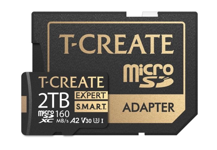 Teamgroup - microSD T-Create Expert S.M.A.R.T. da 2.000 Gigabyte