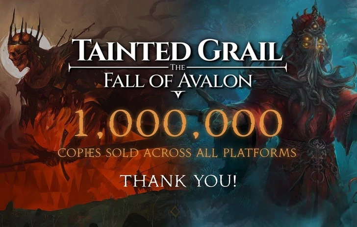 Tainted Grail The Fall of Avalon le vendite dellactionRPG superano 1 milione