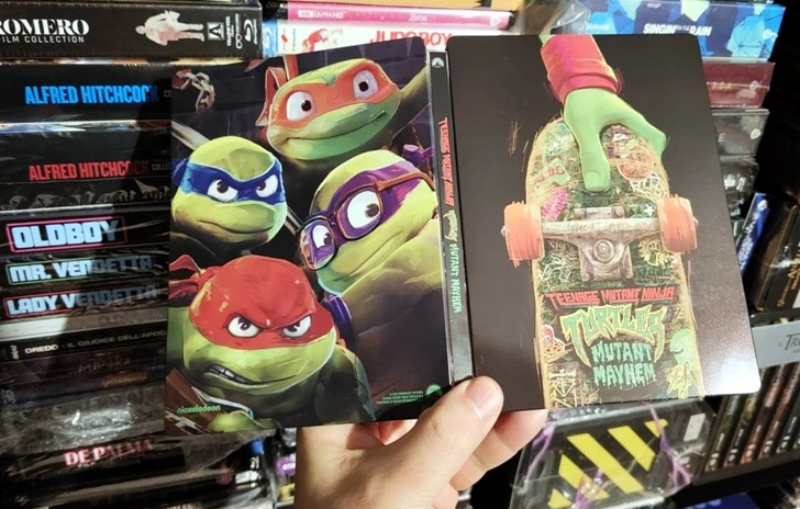 Tartarughe Ninja  Caos mutante e la steelbook 4K