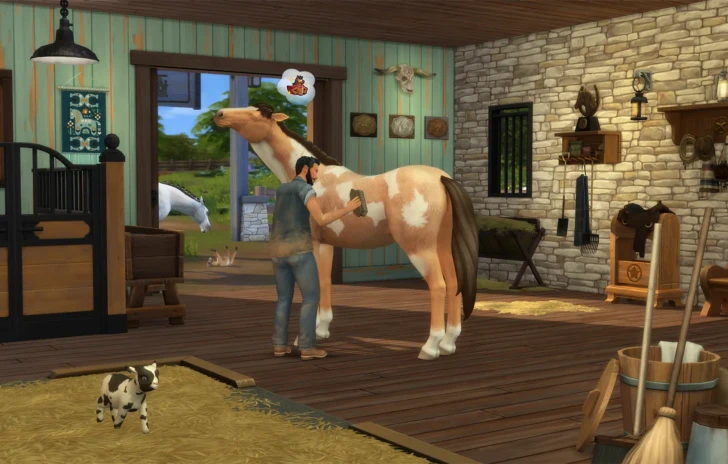 Cavalli e Cowboy su The Sims 4