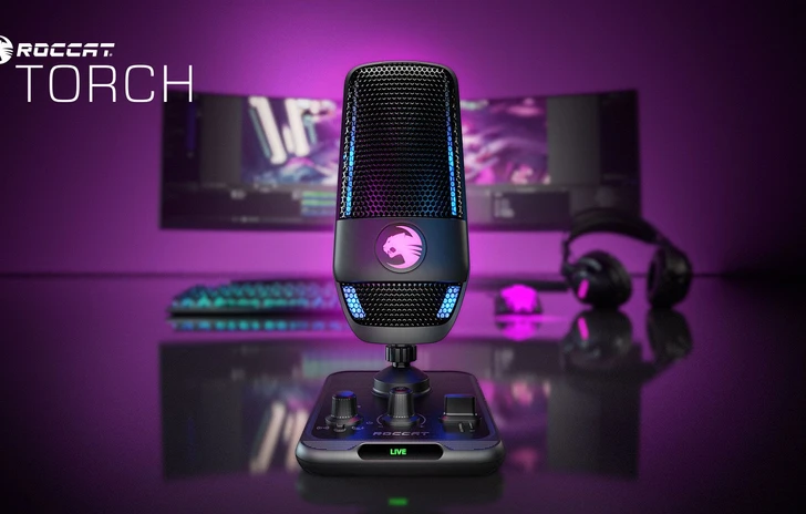 Roccat svela il nuovo microfono torch