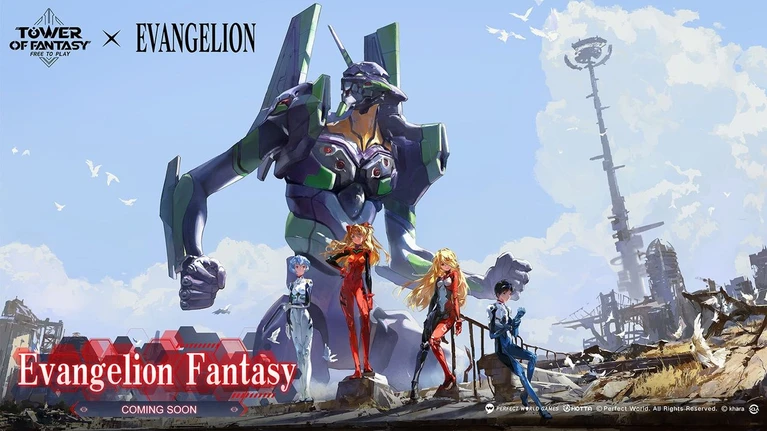 Tower of Fantasy il crossover con Evangelion e la patch 36