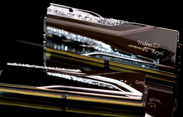 GSkill e la nuova memoria DDR5 della serie Trident Z5 Royal