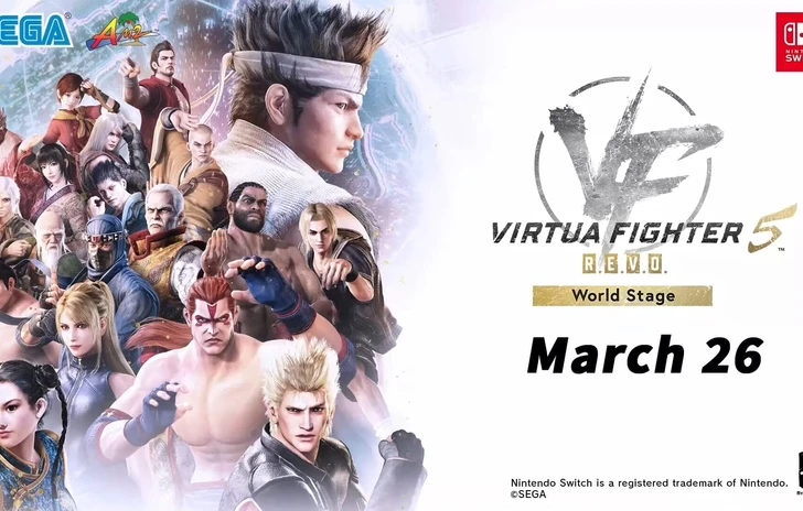 Virtua Fighter 5 REVO World Stage esce su Switch 2 a marzo