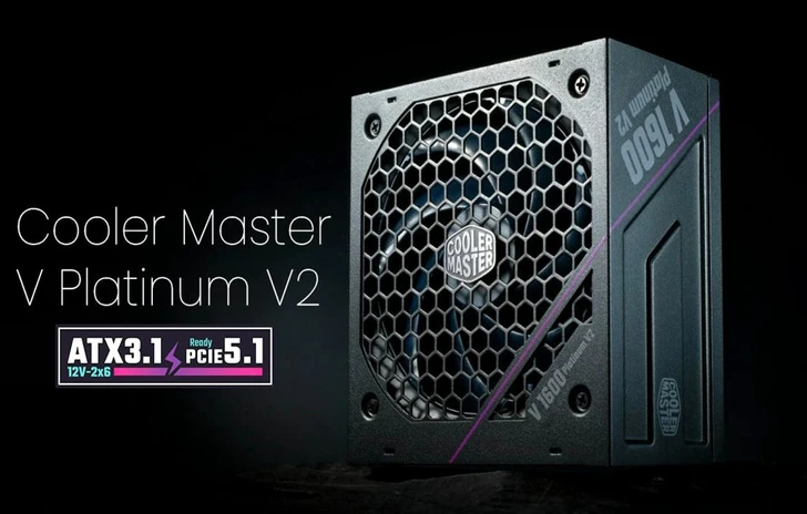 Cooler Master e gli alimentatori serie V Platinum V2