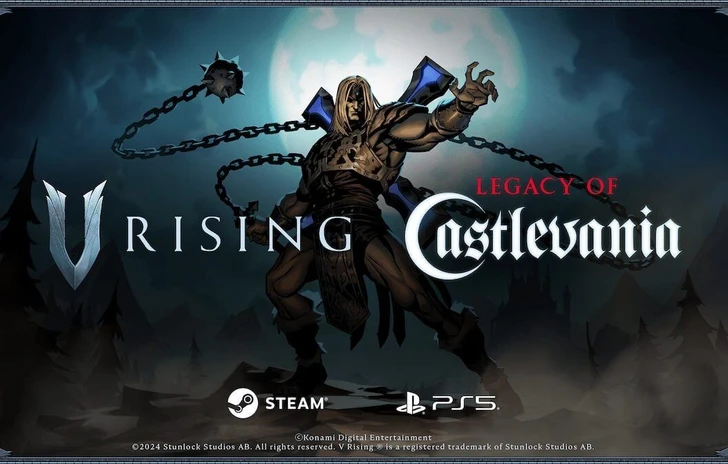 V Rising si lega a Castlevania il trailer della collaborazione