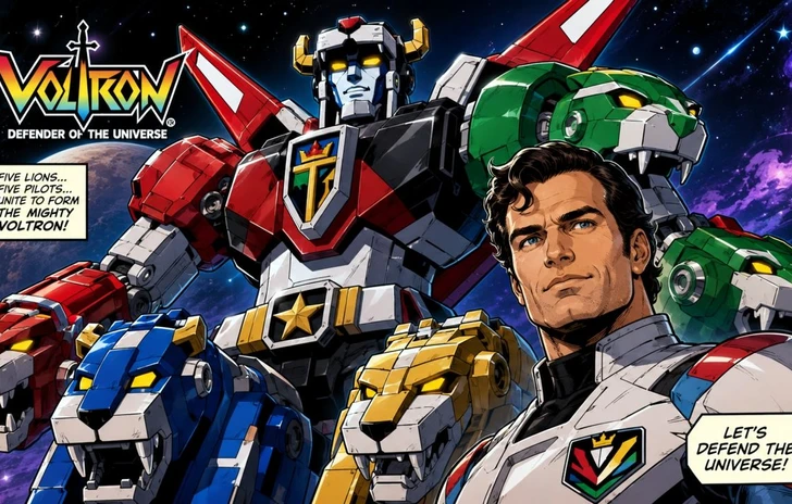 Voltron salta il cinema il liveaction debutta in streaming