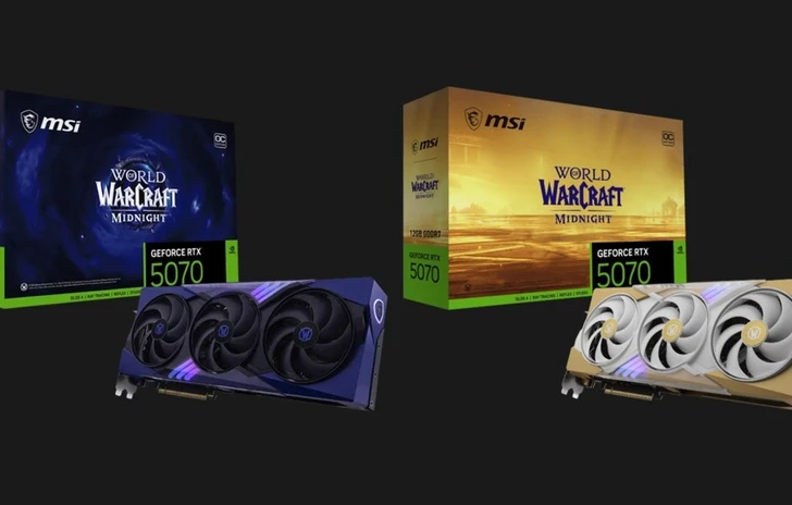 MSI RTX 5070 World of Warcraft Midnight Edition