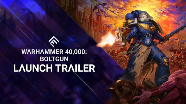 Warhammer 40000 Boltgun  Launch Trailer