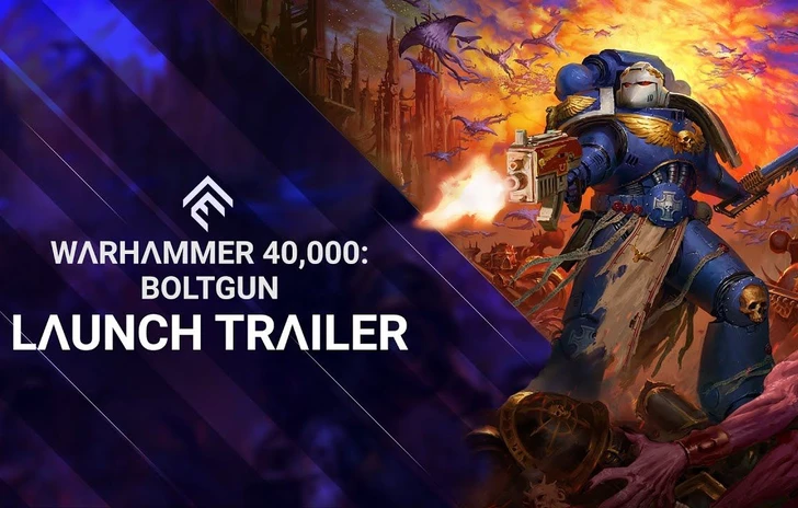 Warhammer 40000 Boltgun  Launch Trailer