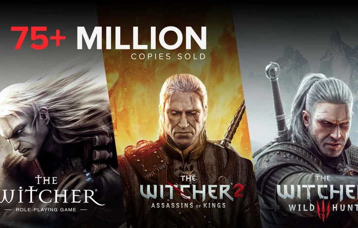 The Witcher 3 a quota 50 milioni di copie vendute la serie supera i 75 milioni 