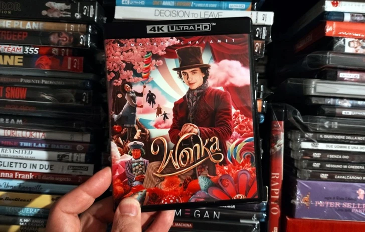 Wonka  Ledizione Bluray 4K Di Warner Bros