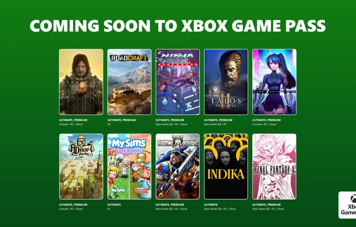 Xbox Game Pass la seconda ondata di gennaio con Space Marine II