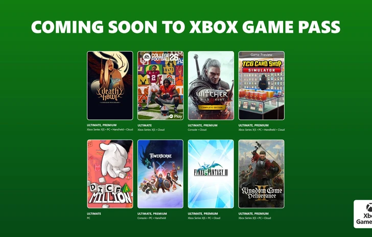 Xbox Game Pass la seconda ondata di febbraio con KCD II