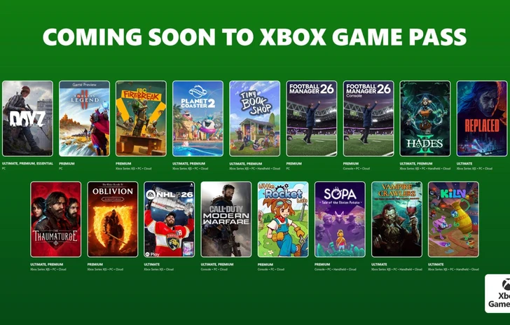 Xbox Game Pass la prima ondata di aprile con Hades II