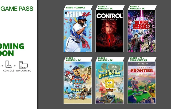 Xbox Game Pass la prima ondata di marzo 2024