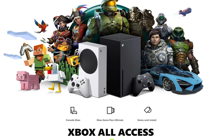 Arriva anche in Italia Xbox All Access