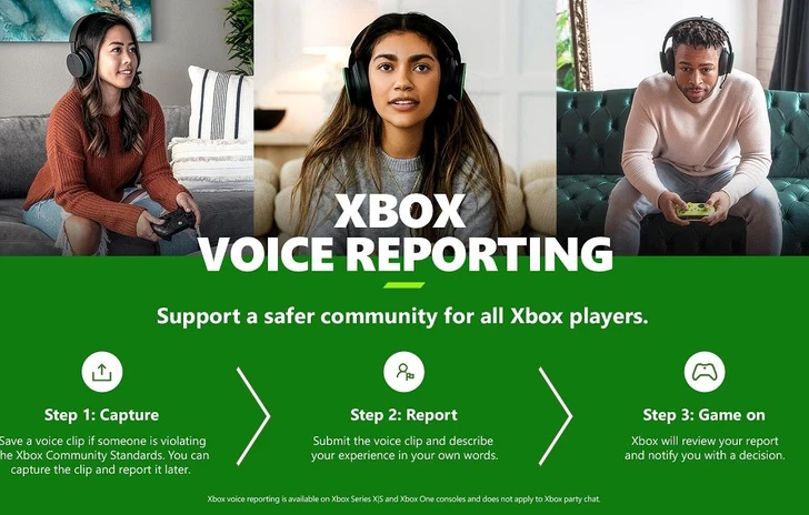 Insulti in chat Xbox introduce il report vocale