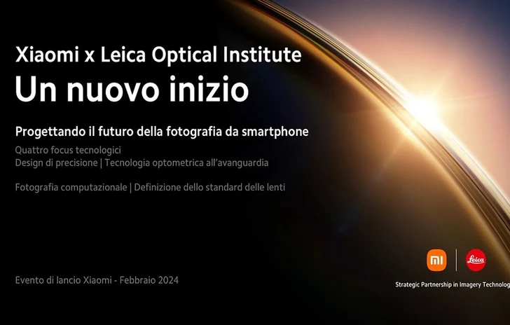 Istituto Ottico Xiaomi Leica  Nuova frontiera nel mobile imaging
