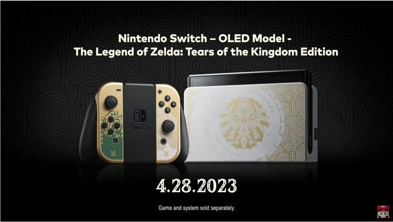Nintendo Switch un modello esclusivo ispirato a Zelda Tears of the Kingdom