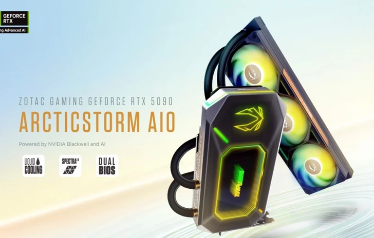 Zotac  Scheda grafica GeForce RTX 5090 ArcticStorm AIO