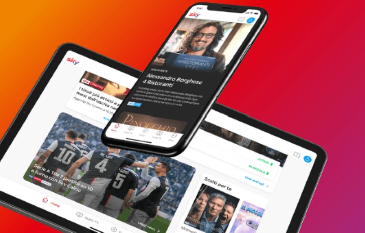 E arrivata lapp MySky