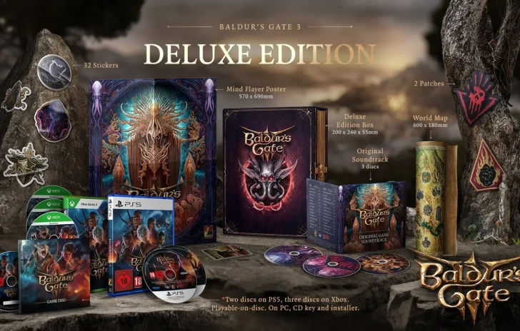 Baldurs Gate III annunciata una sontuosa Deluxe Edition 
