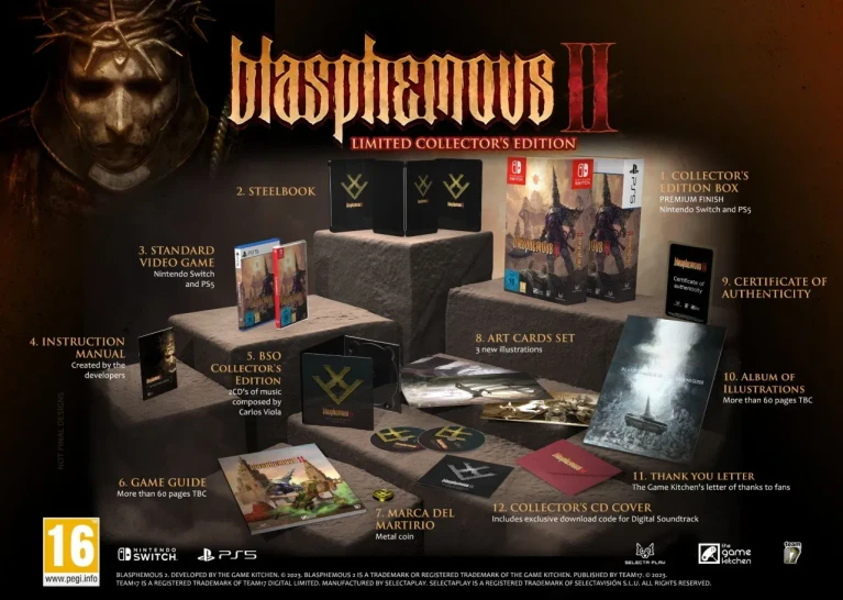 Blasphemous 2, in arrivo una spettacolare Limited Edition
