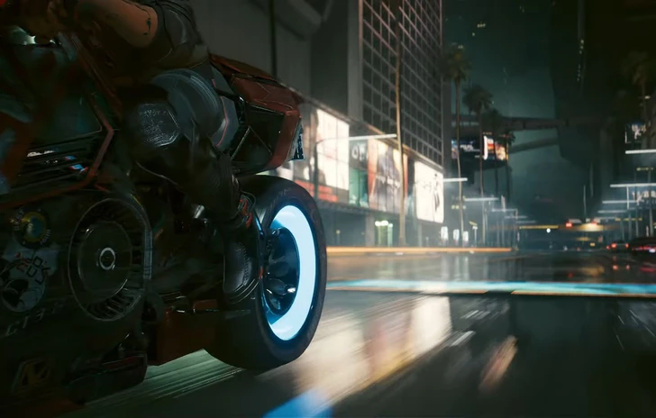 Cyberpunk 2077 diventa un racing da cabinato ecco Chrome Rush