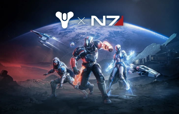 Destiny 2 annuncia le skin di Mass Effect