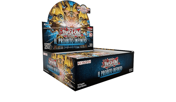 YUGIOH TCG  IL PROIBITO INFINITO Speciale della nuova espansione Konami