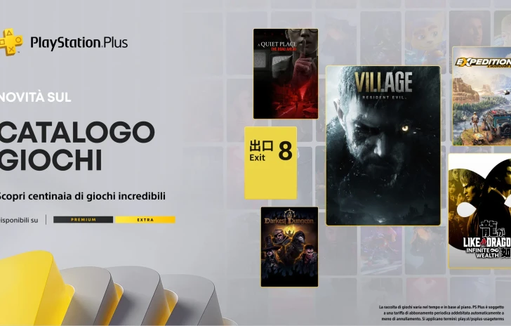 PlayStation Plus i giochi Extra e Premium di gennaio con RE Village