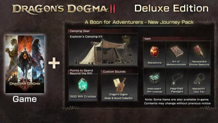 Dragon's Dogma 2: Bonus Pre-Order e Deluxe Edition