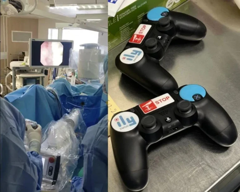 PlayStation in sala operatoria, il Dualshock protagonista di un intervento 