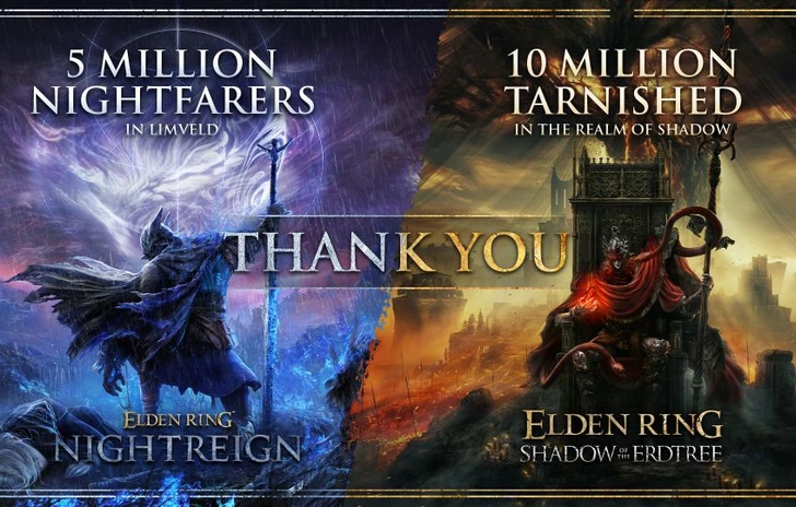 Elden Ring Shadow of the Erdtree a 10 milioni di copie vendute Nightreign a 5 milioni