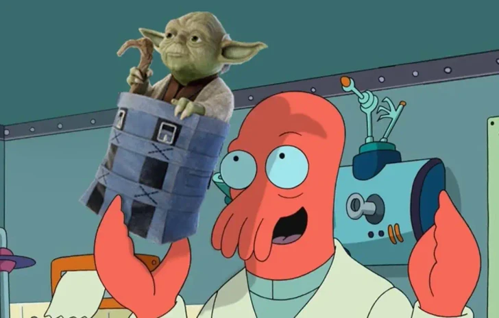 Fortnite Yoda e Zoidberg non vanno daccordo
