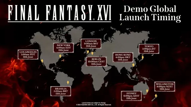 Final Fantasy XVI Trailer Live Action e Demo disponibile