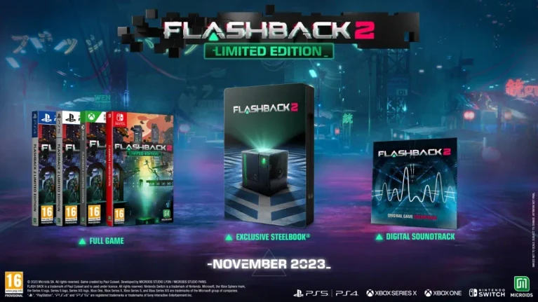 Flashback 2, nuovo trailer di gameplay dalla Gamescom 