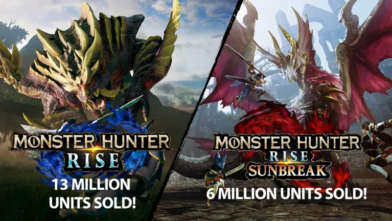 Monster Hunter Rise a quota 13 milioni Sunbreak a 6 milioni 
