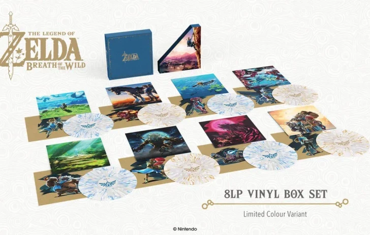 The Legend of Zelda Breath of the Wild la colonna sonora arriva su vinile