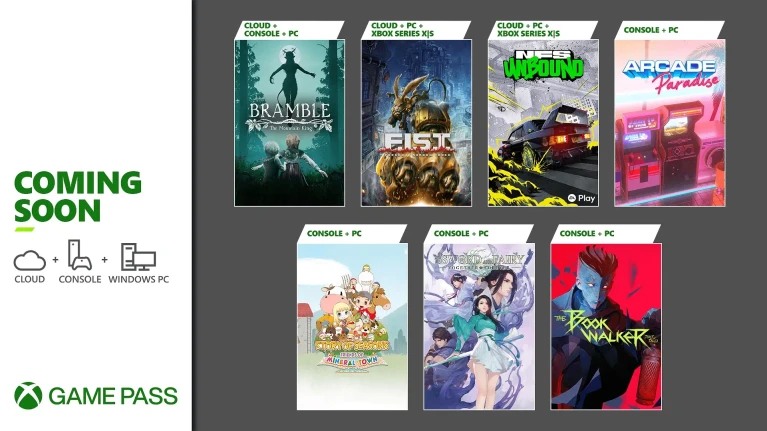 Xbox Game Pass 7 giochi in arrivo