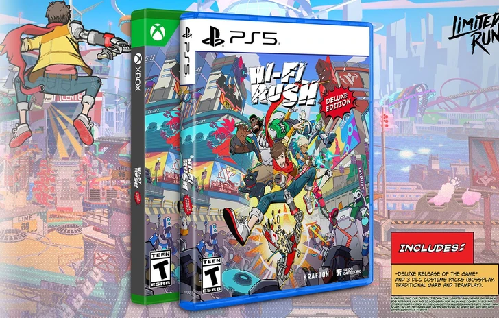 HiFi RUSH a breve i preorder per ledizione fisica