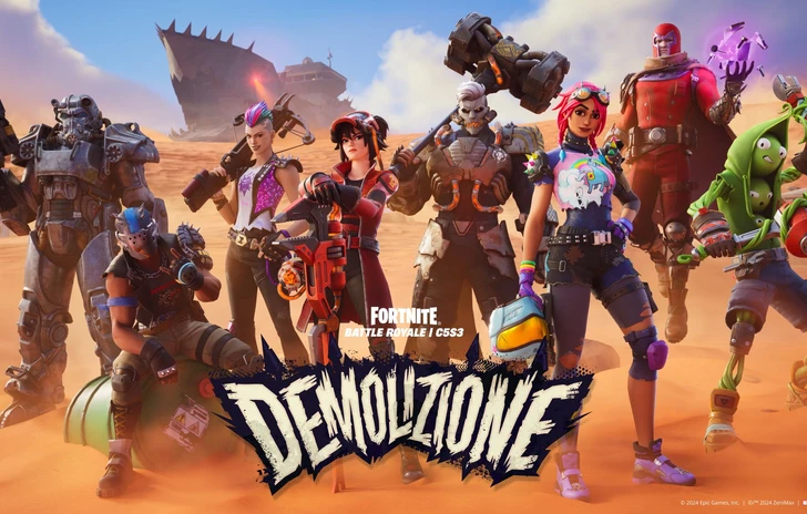 Fortnite Affronta le Terre Desolate nel Capitolo 5 Stagione 3 A Pezzi