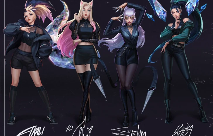Ritornano le KDA il gruppo virtuale basato sui personaggi di LOL