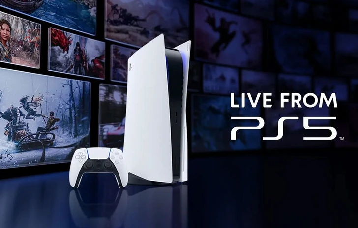 Live from PS5 celebra il ritorno della console nei negozi