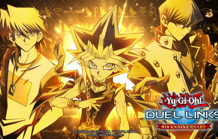 YuGiOh DUEL LINKS tanti premi per il 9 Anniversario