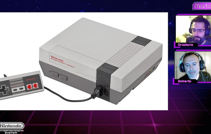 Martebit ecco il replay della puntata dedicata al NES