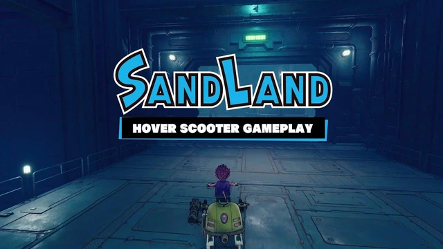 Sand Land il trailer gameplay dellHover Scooter