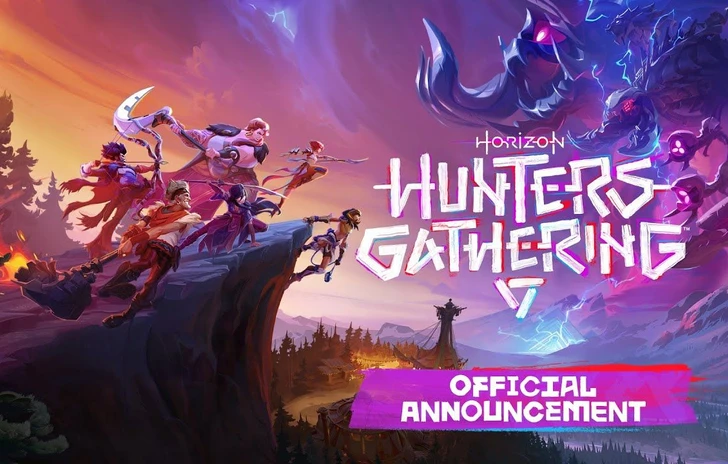Horizon Hunters Gathering lannuncio dellaction cooperativo