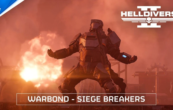Helldivers 2 non ha ostacoli col Warbond Siege Breakers